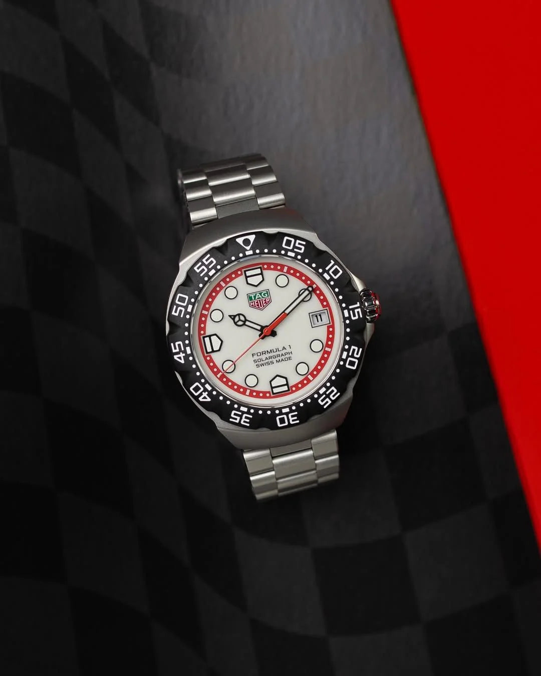 TAG Heuer Formula 1 Solargraph Stainless Steel Premium Watch