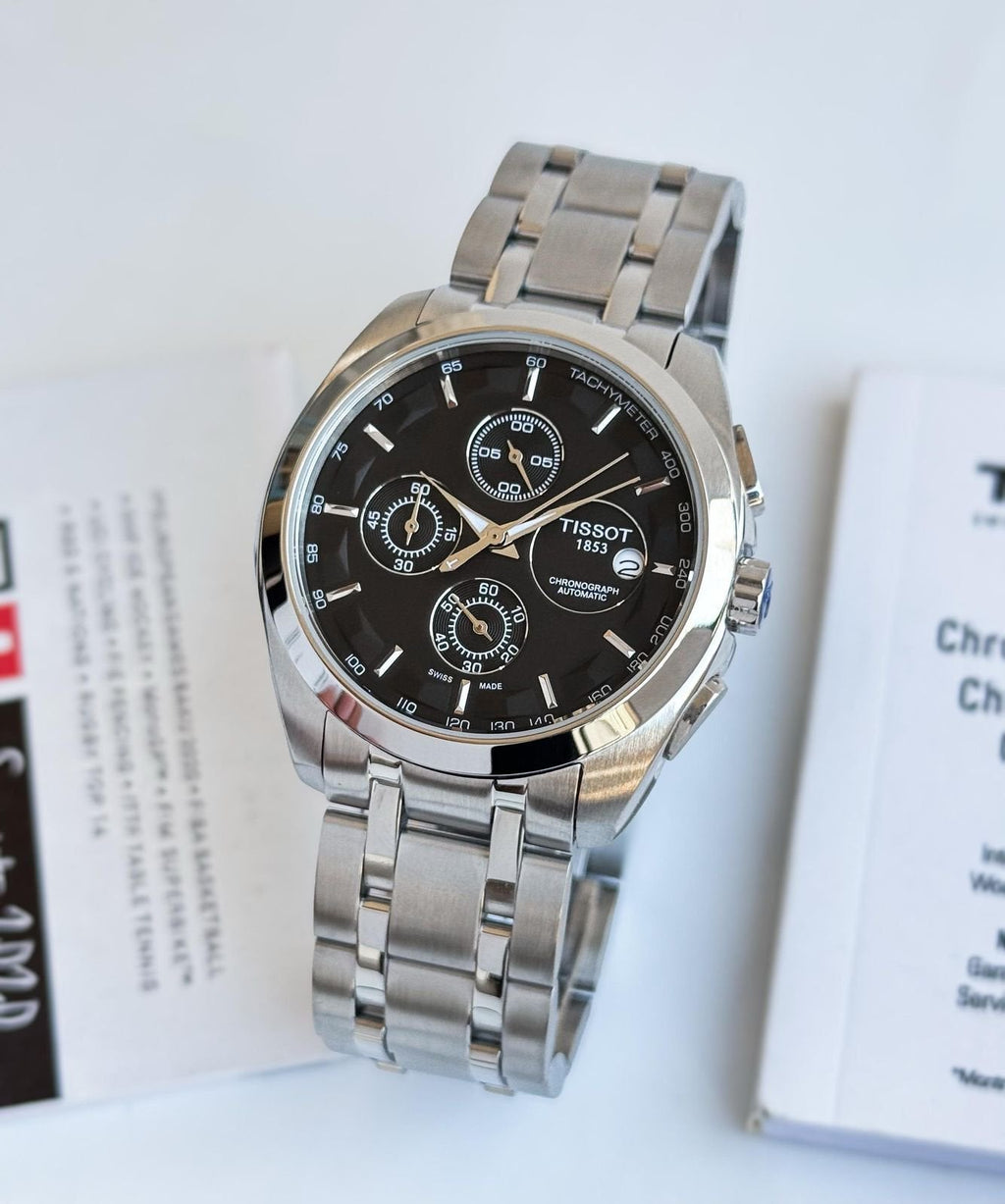 TISSOT 1853 Premium Watch | 7AAA Quality | Black Dial | Luxury Timepiece