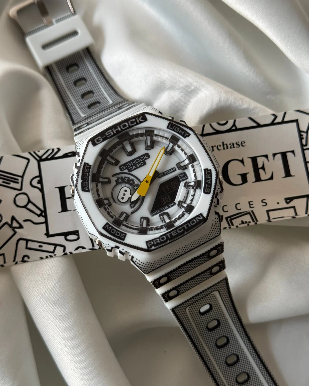GShock GA2100 MNG (Analog Digital Watch)