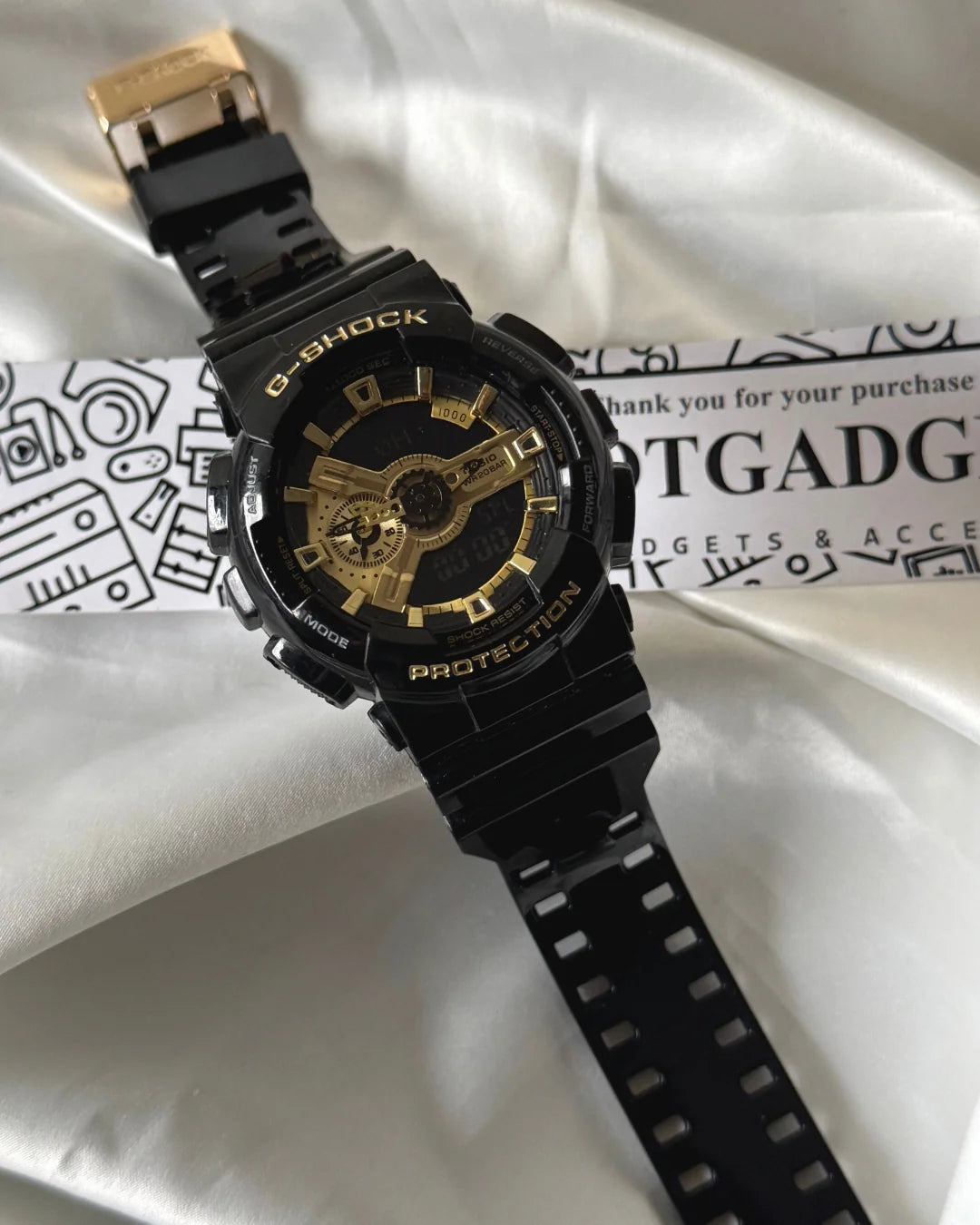 G-Shock GA11011B (Analog Digital Watch)