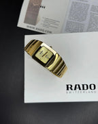 Rado Sintra Jubile Gold Square Watch