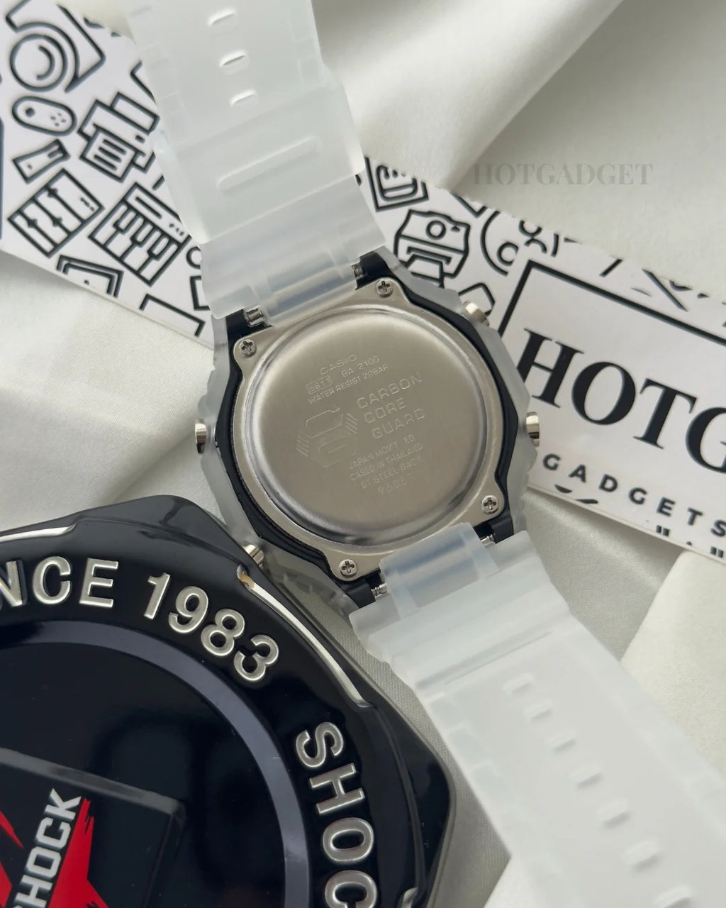 G-Shock GA2100SK (Analog Digital Watch)