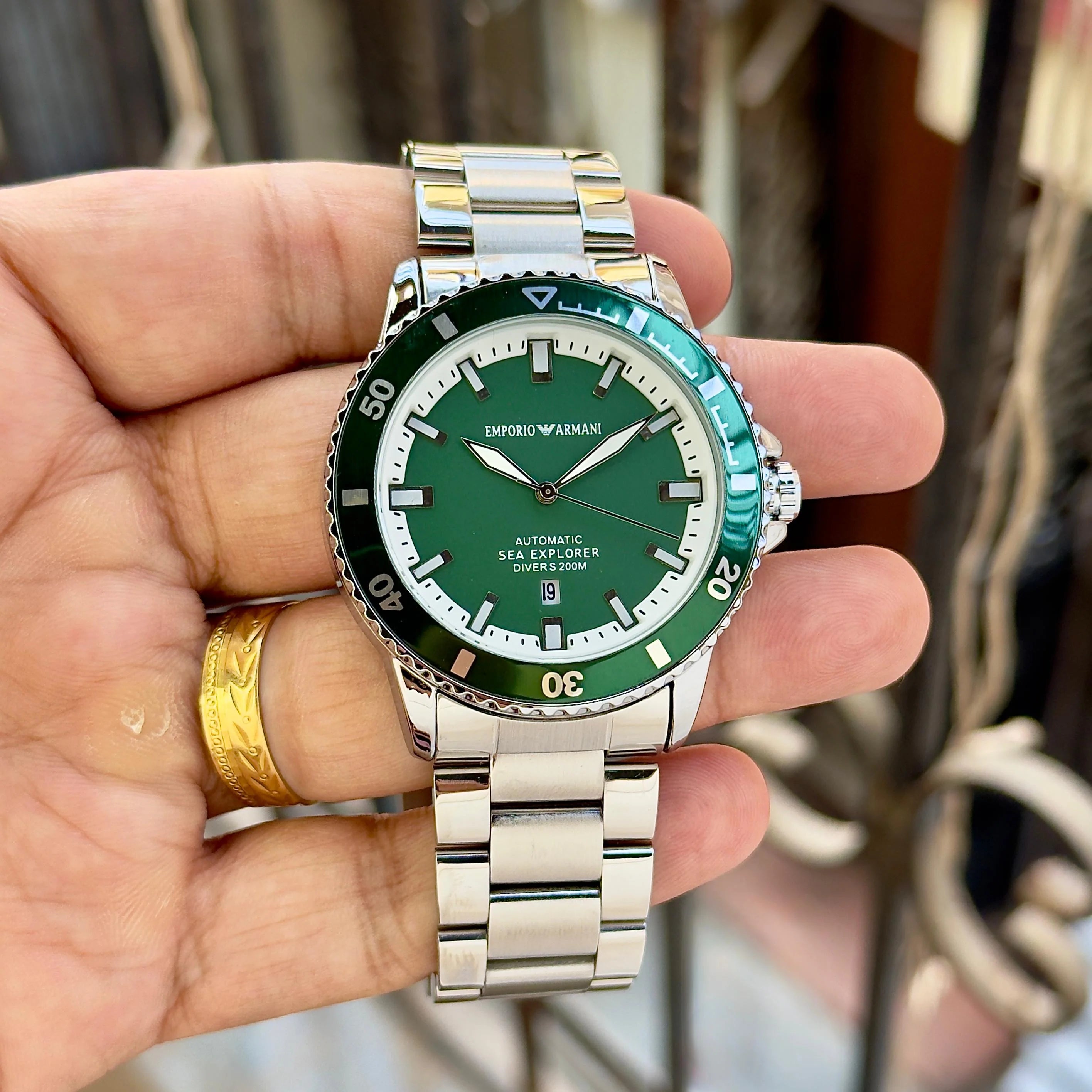 Emporio Armani Sea Explorer Automatic Watch