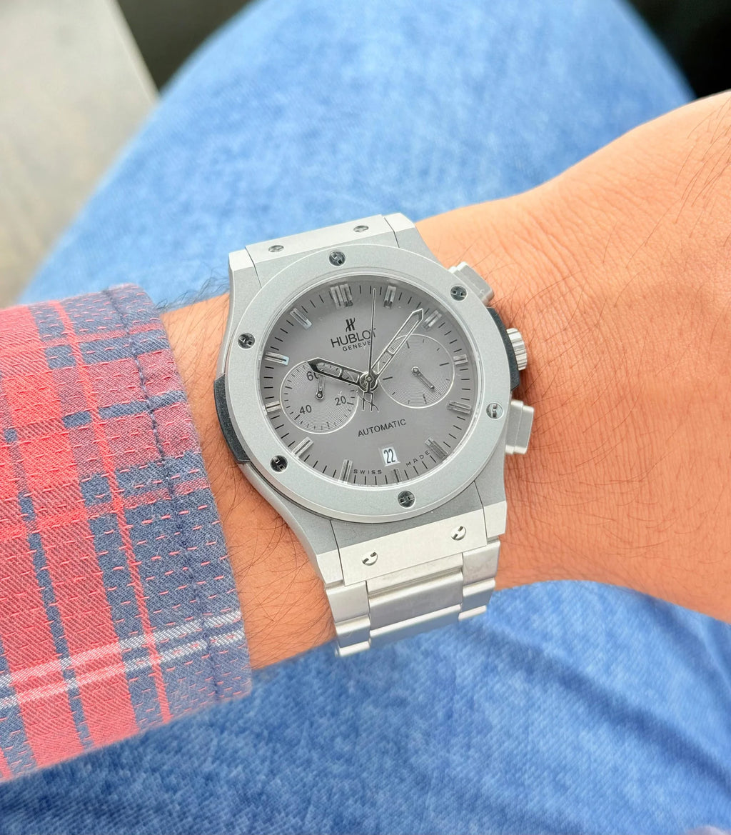 Hublot Classic Fusion Chronograph Titanium Watch