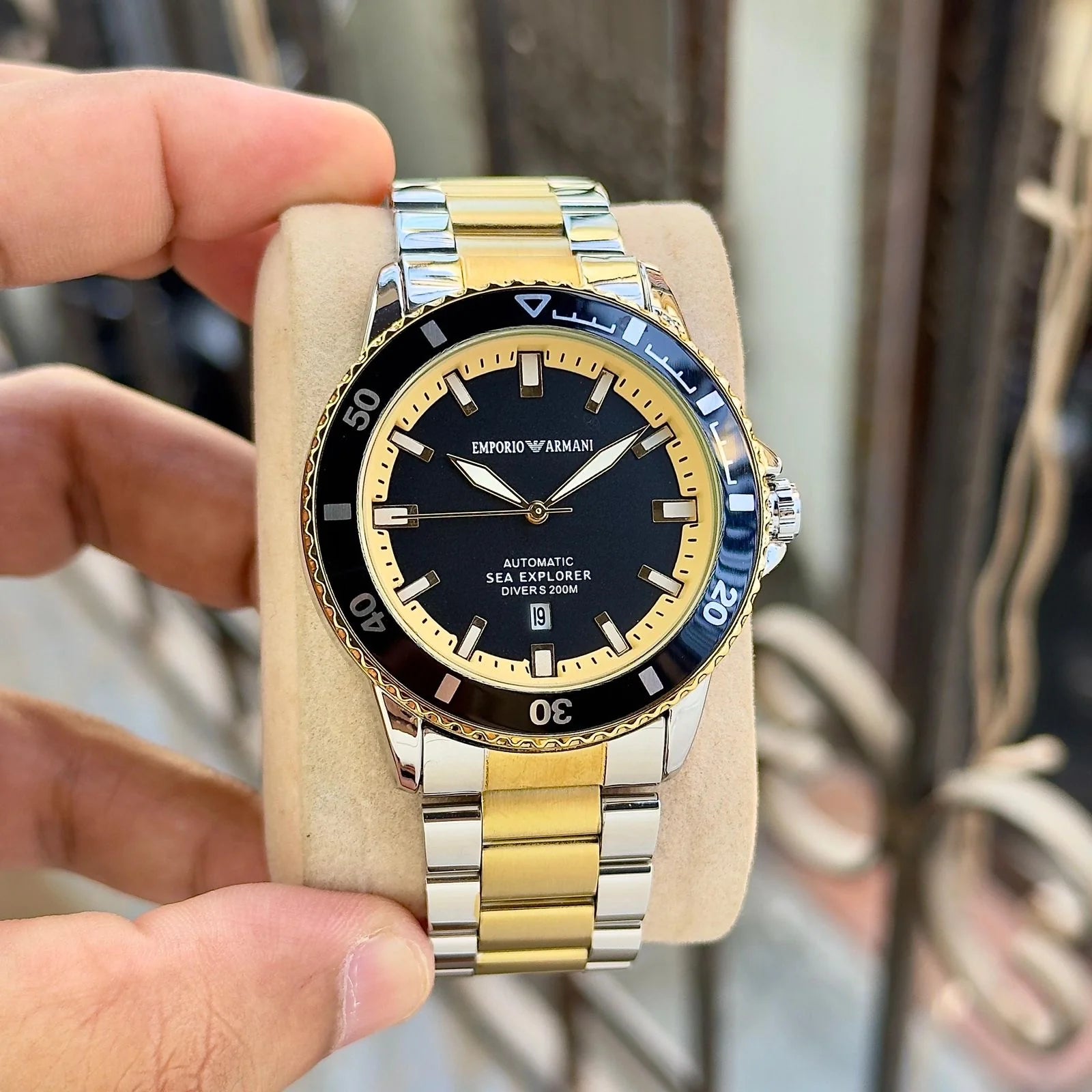 Emporio Armani Sea Explorer Automatic Watch
