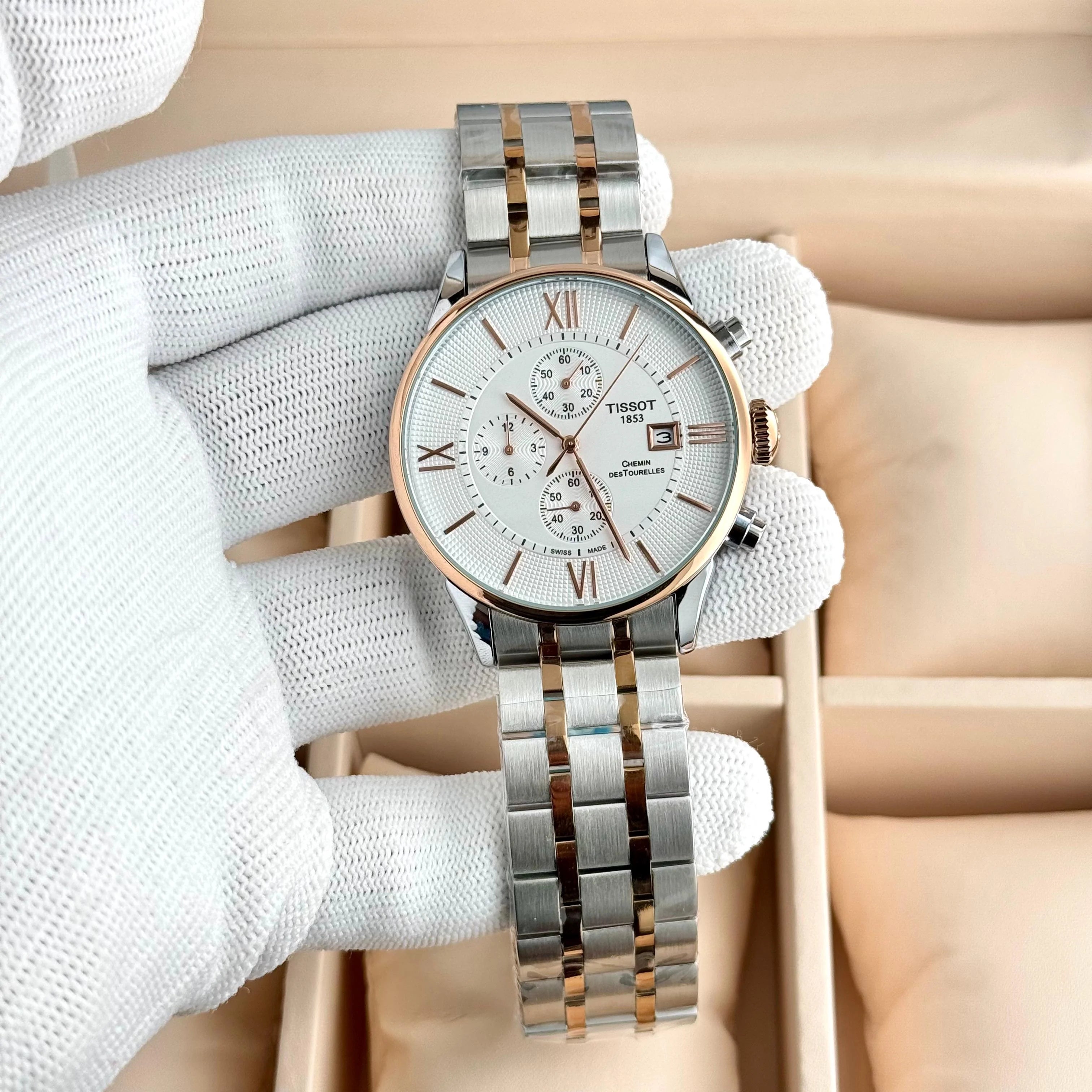 Tissot Chemin Des Tourelles Chronograph Watch