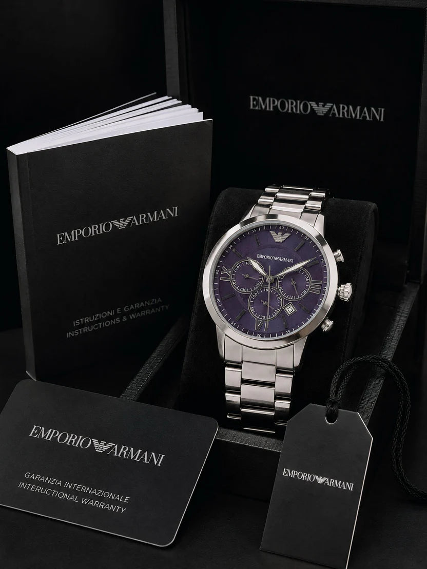 Emporio Armani Giovanni Chronograph  Watch