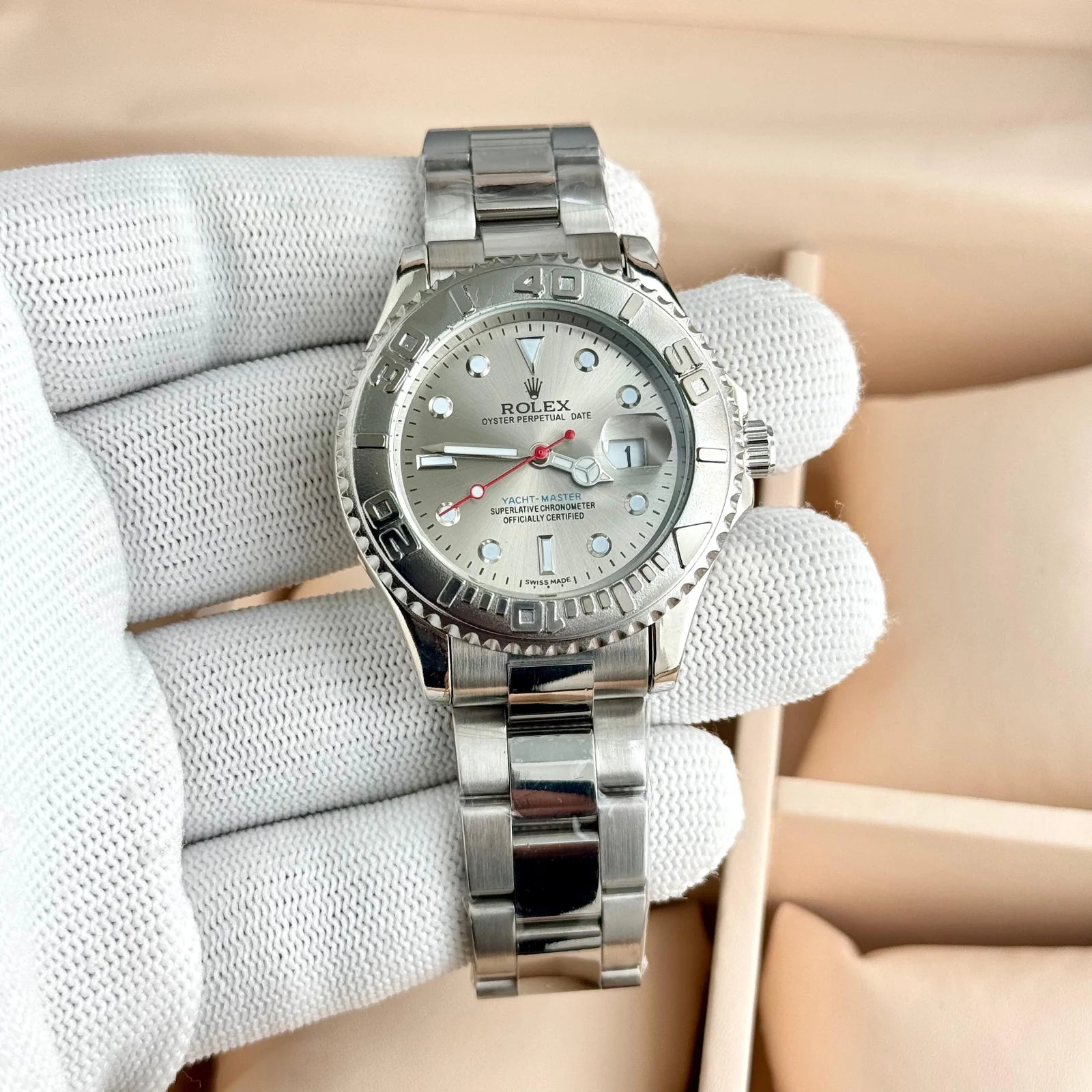 Rolex Yacht-Master Date Gold Oyster