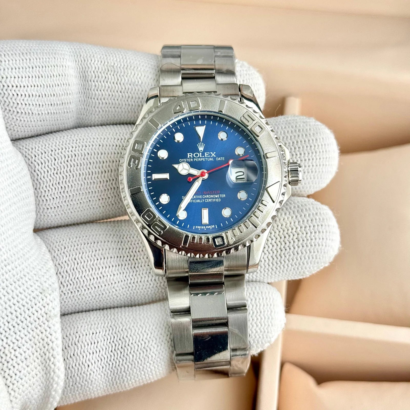 Rolex Yacht-Master Date Gold Oyster