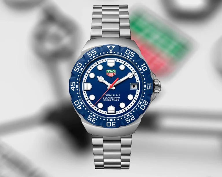 TAG Heuer Formula 1 Solargraph Stainless Steel Premium Watch