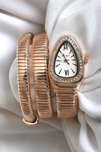 BVL SERPENTINE ROSEGOLD SPIRAL