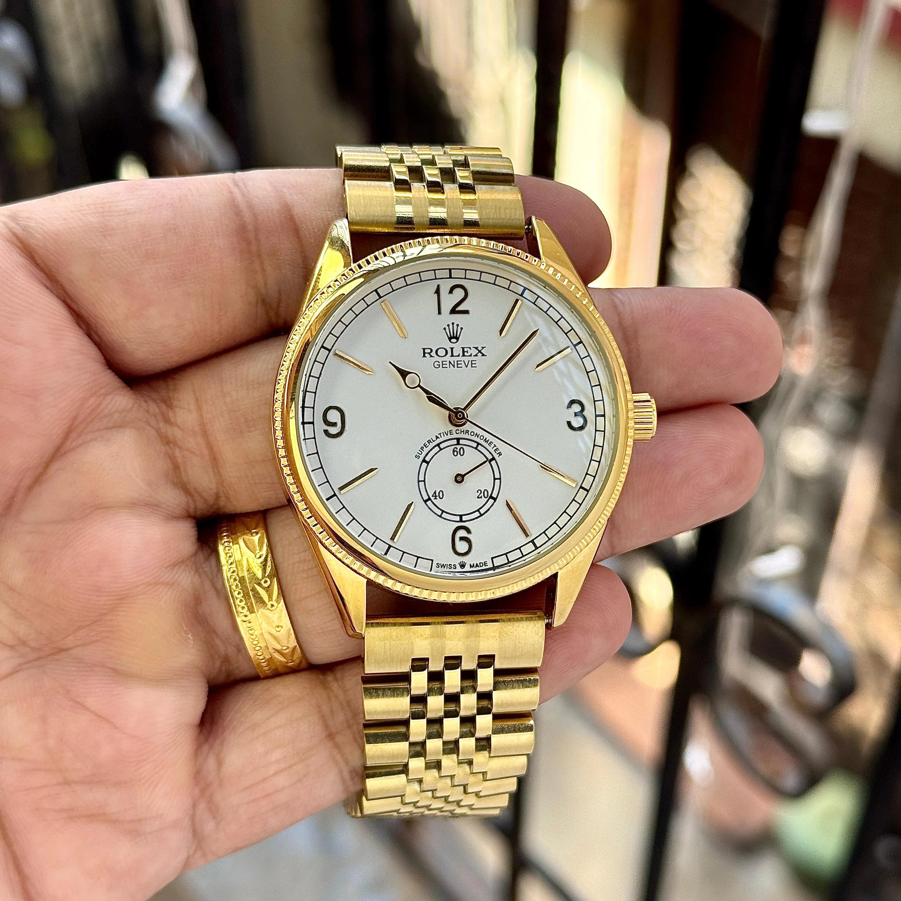Rolex Perpetual 1908 Automatic Gold Jubilee
