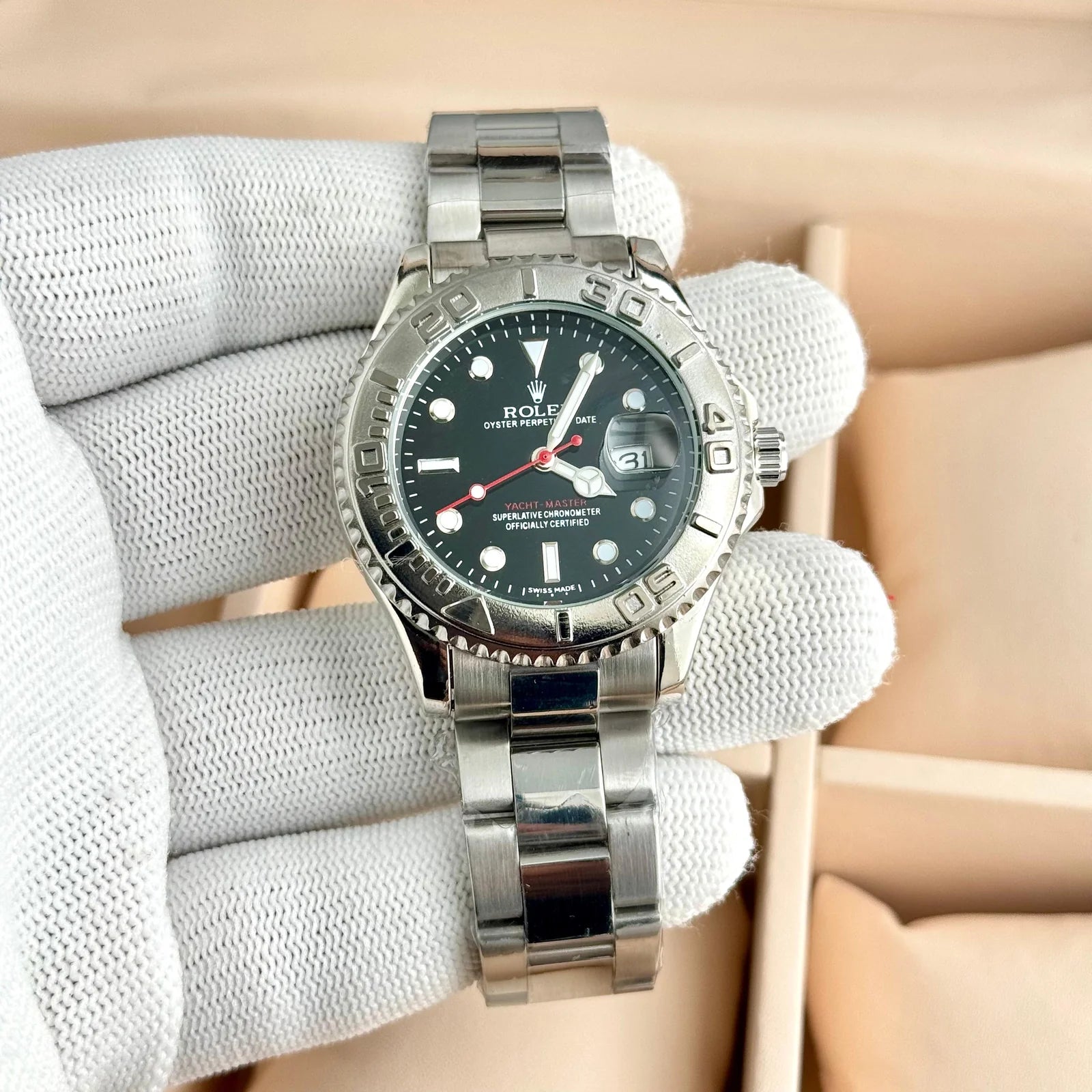 Rolex Yacht-Master Date Gold Oyster