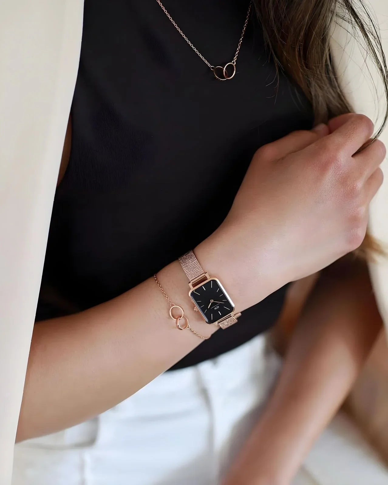 DW Quadro Pressed Premium Watch
