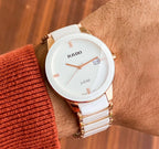 Rado Jubile White Rosegold Ceramic