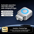 140W Fast Charging Separator Type-C | Auto Power-Off Battery Protection Adapter with AI Smart Chip & LED Indicator