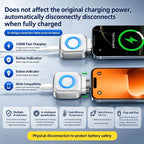 140W Fast Charging Separator Type-C | Auto Power-Off Battery Protection Adapter with AI Smart Chip & LED Indicator