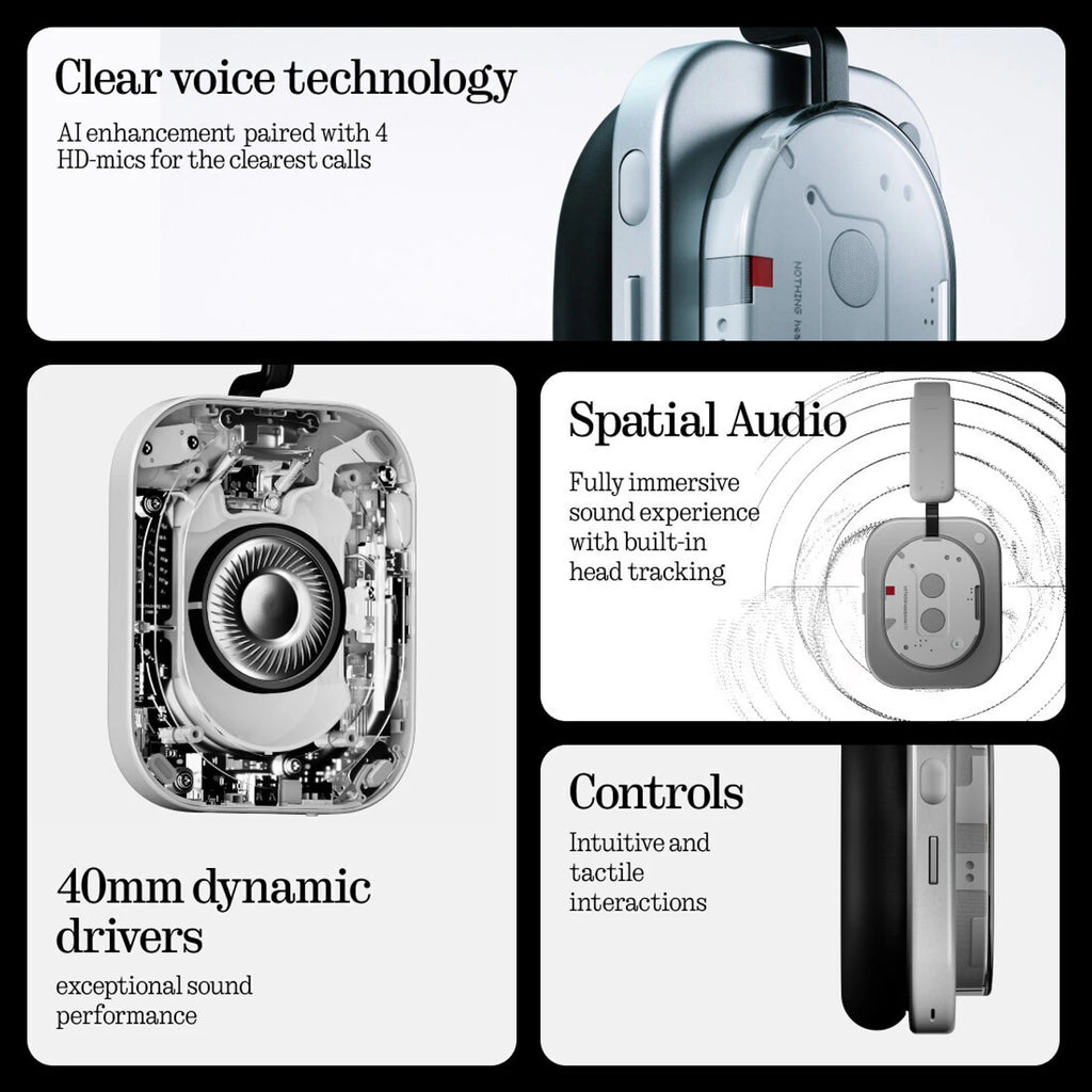 Nothing Headphone 1 Wireless ANC Over-Ear Headphones