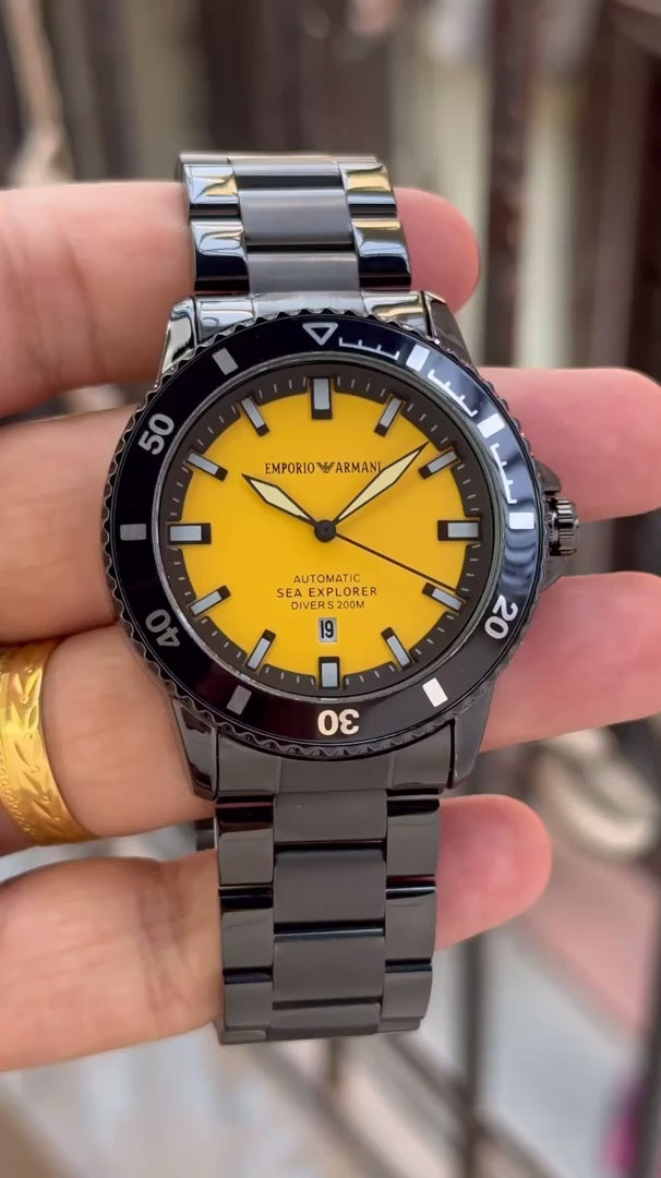 Emporio Armani Sea Explorer Automatic Watch