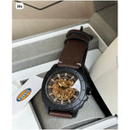 Fossil Privateer Automatic Black Dial Watch