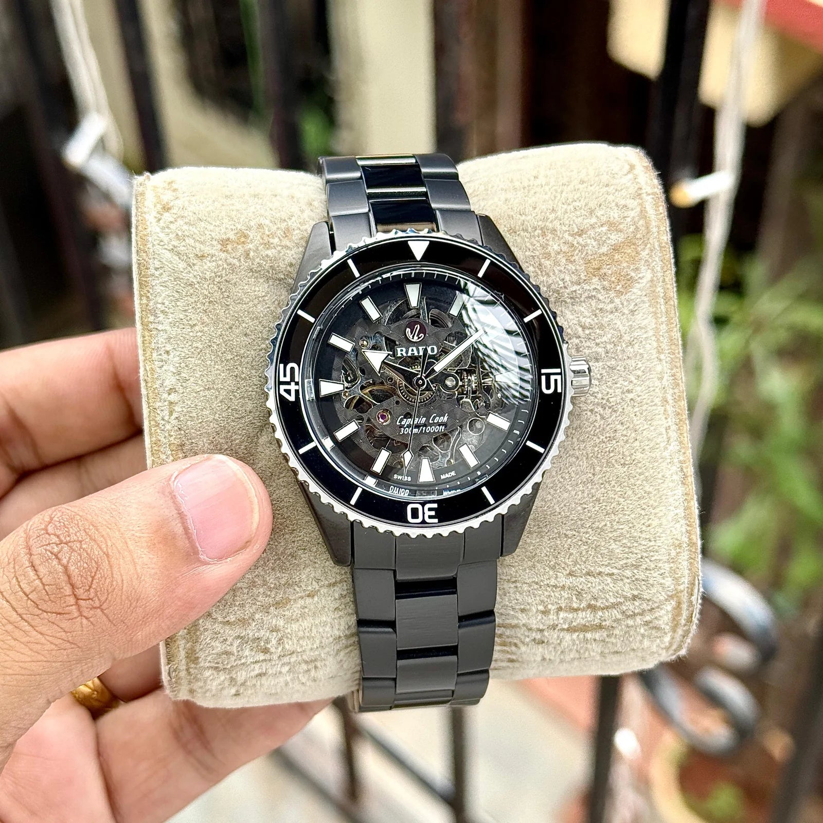 Rado Captain Cook High-Tech Ceramic Skeleton Automatic