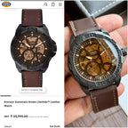 Fossil Bronson Automatic ME3219 Skeleton Watch