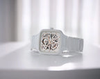 Rado True Square Automatic Open Heart Ceramic Watch