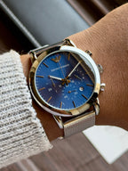 Emporio Armani Chronograph AR1979 Mesh Watch
