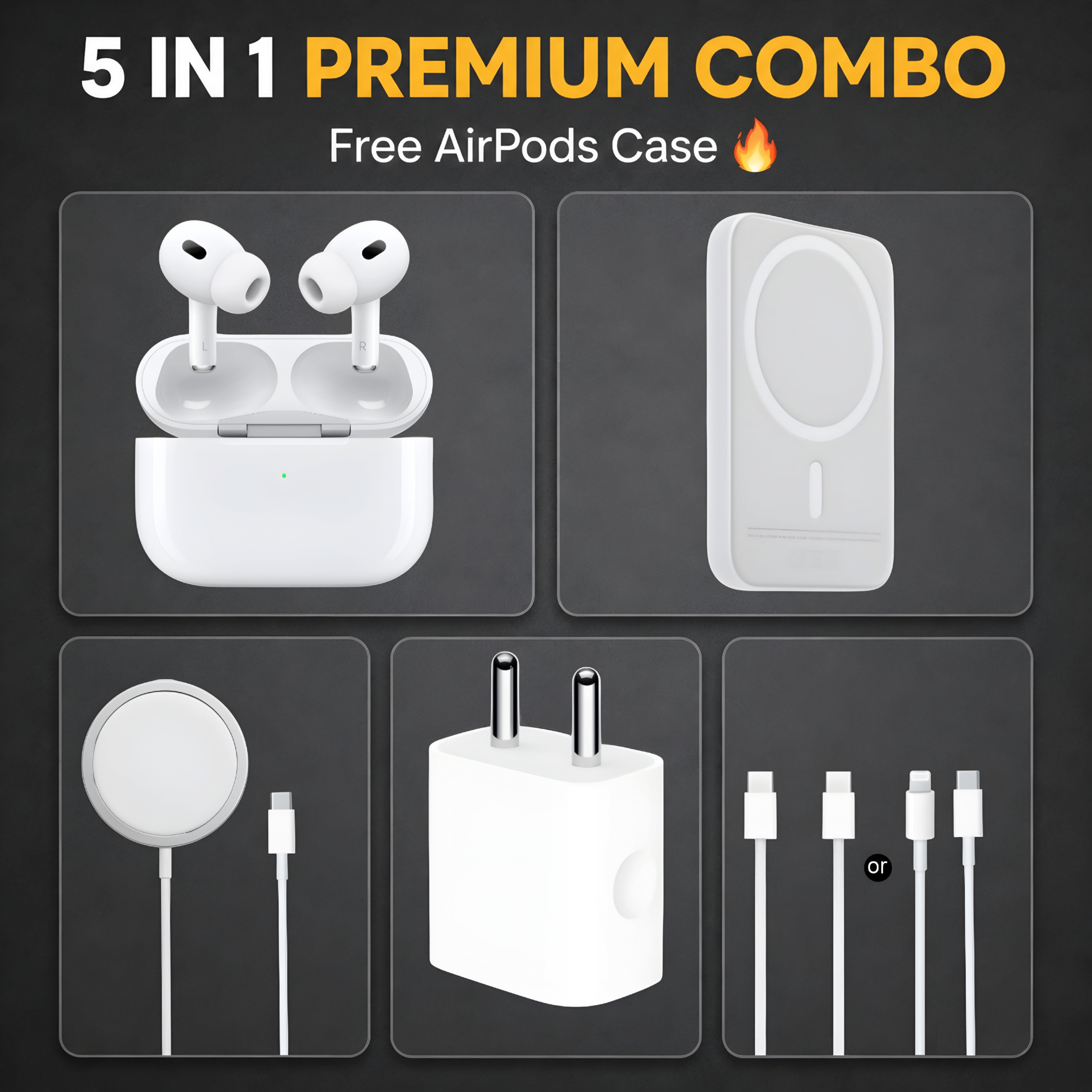Chronofy 5-in-1 Combo | Free AirPods Case