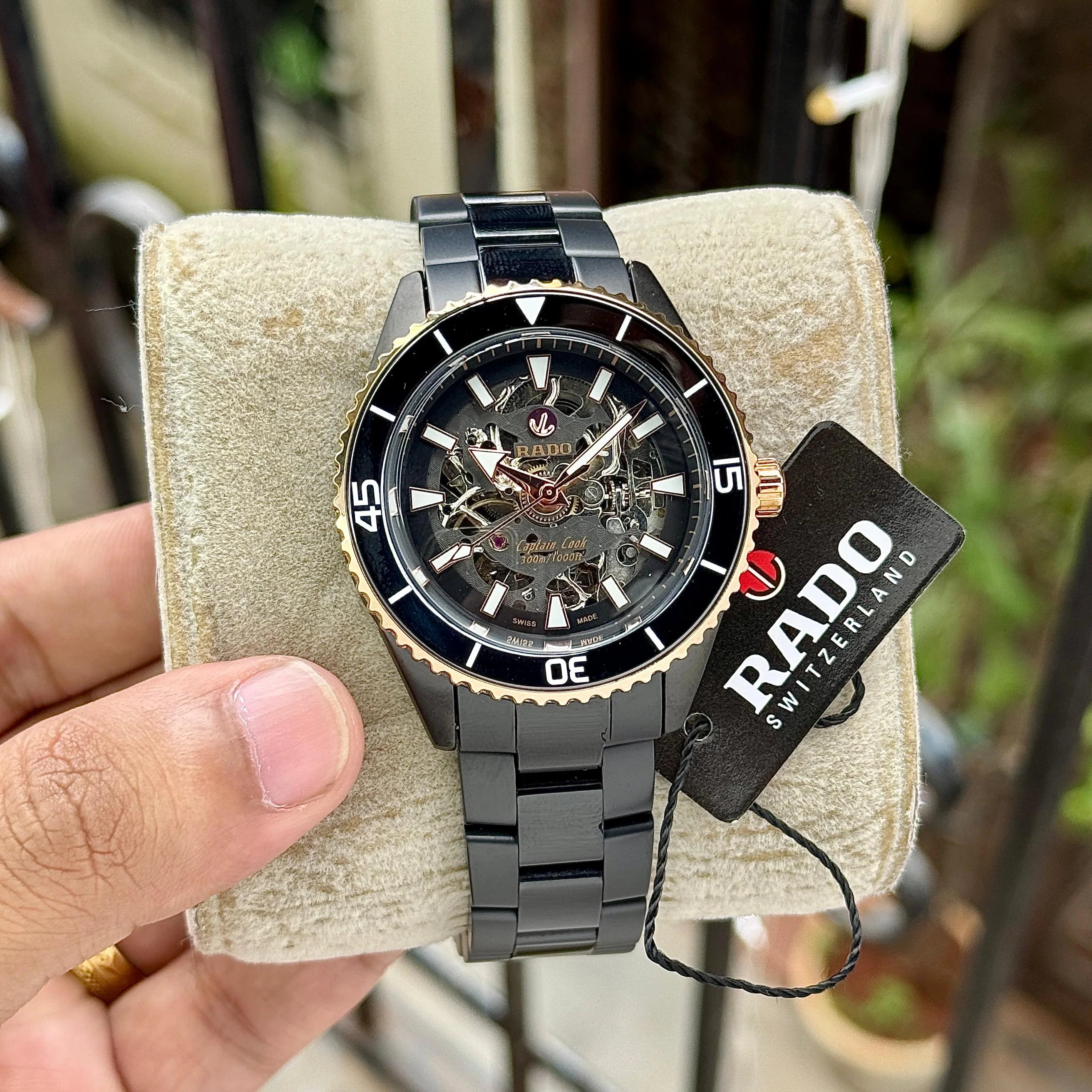 Rado Captain Cook High-Tech Ceramic Skeleton Automatic
