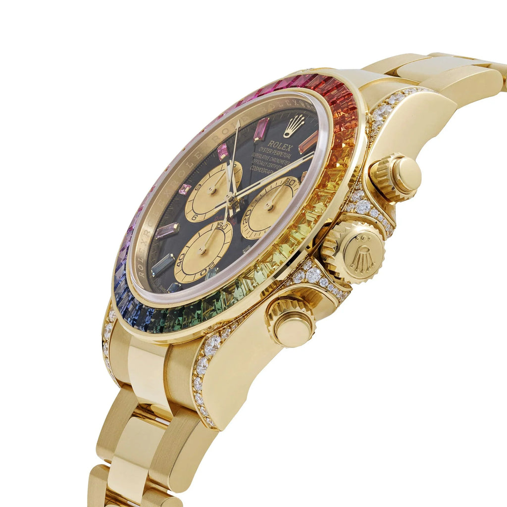 RLX Daytona Rainbow Watch | With OG Box | 1 Year Machine Warranty